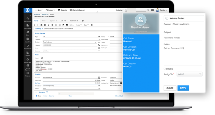 ConnectWise Interface